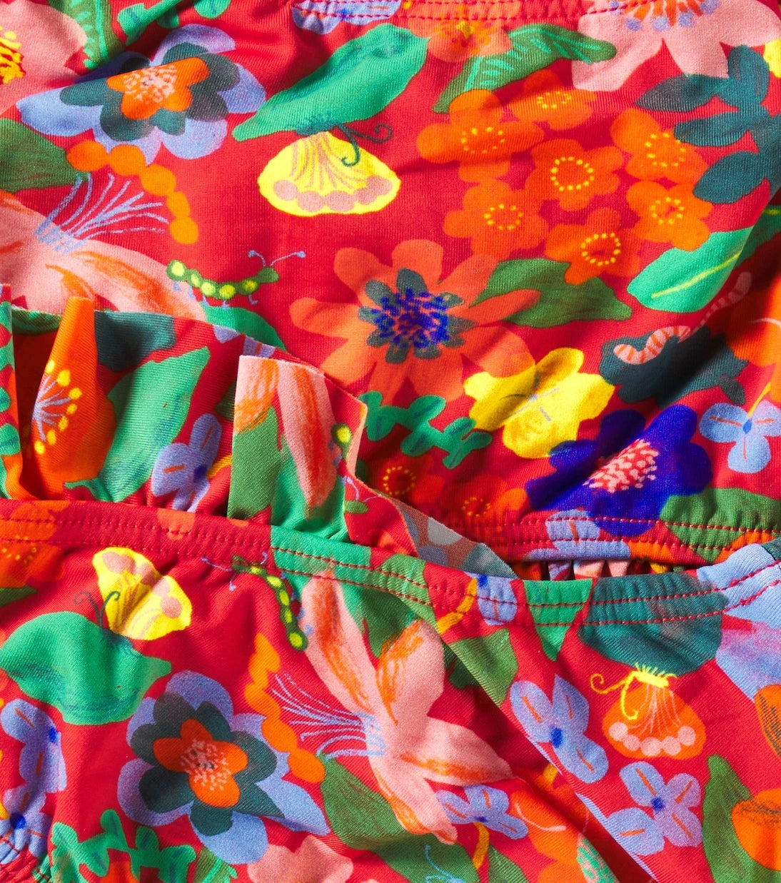 Fábula - Recanto Das Flores ruffled bikini