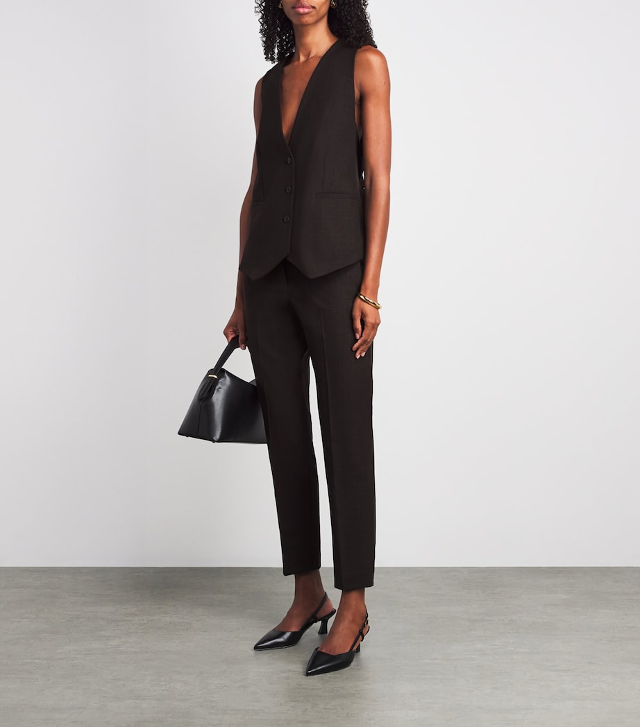 MAX&Co. Grey Tailored Cigarette Trousers