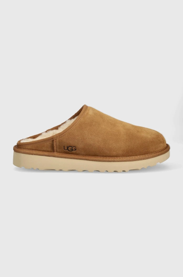 Велурени чехли UGG Classic Slip-on