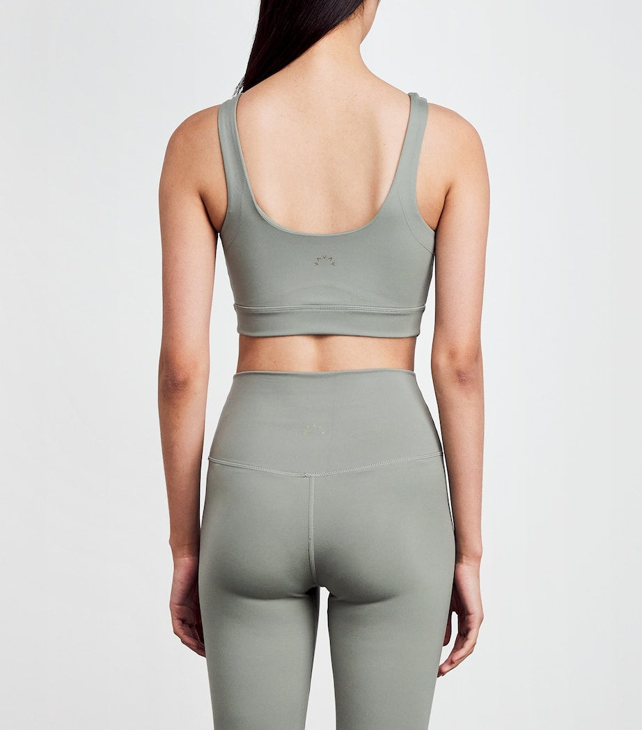 Varley Grey FreeSoft Essi Sports Bra