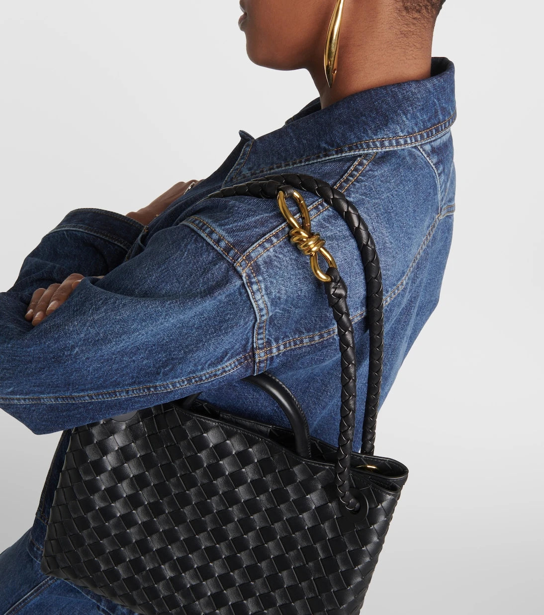Bottega Veneta - Andiamo Medium leather tote bag