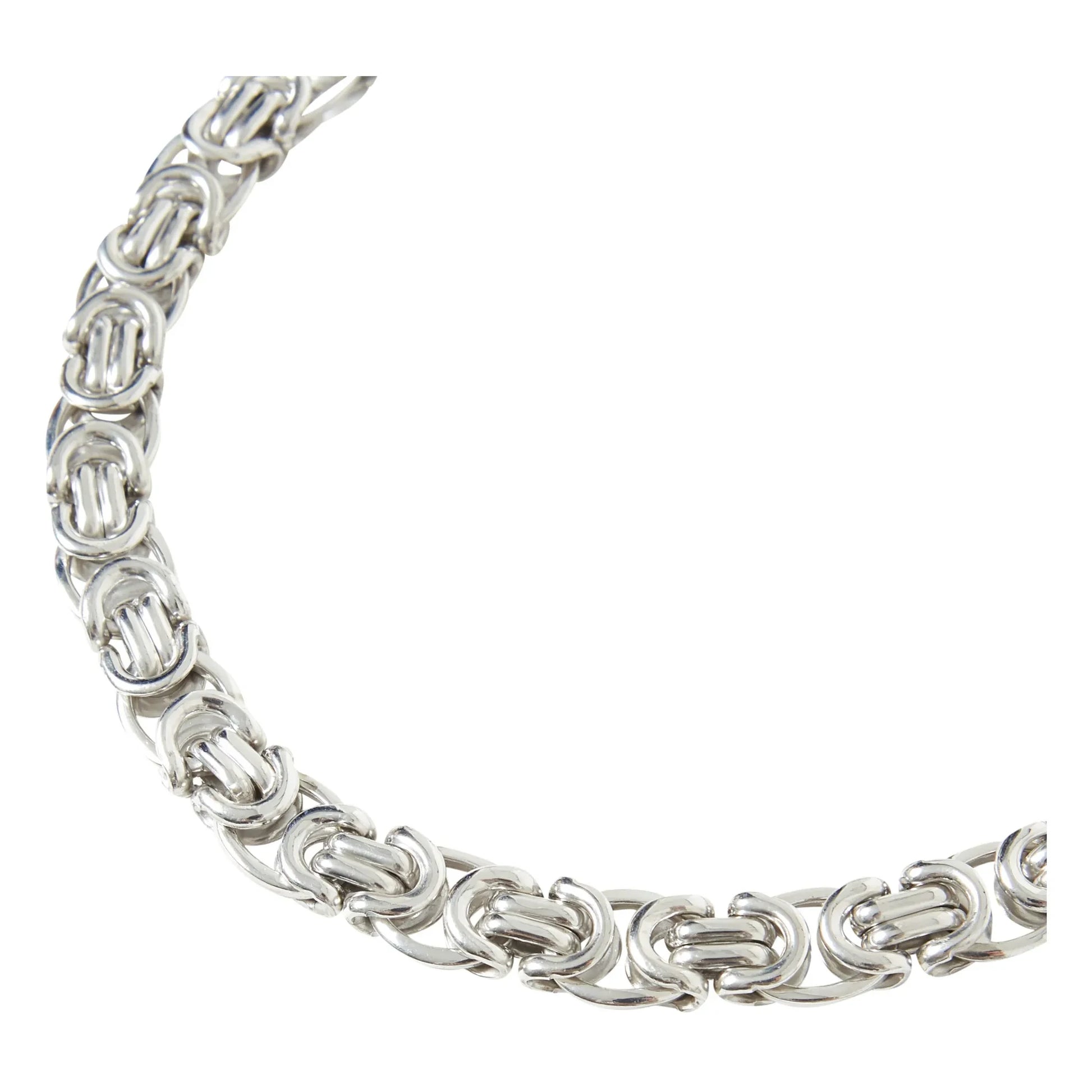 Misho - Etruscan Necklace | Silver