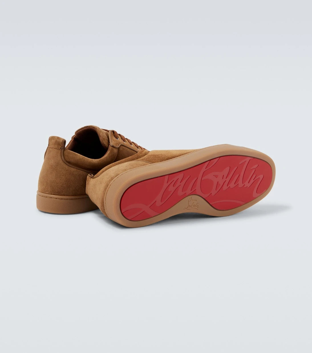 Christian Louboutin - حذاء لوي جونيور الرياضي من الشامواه