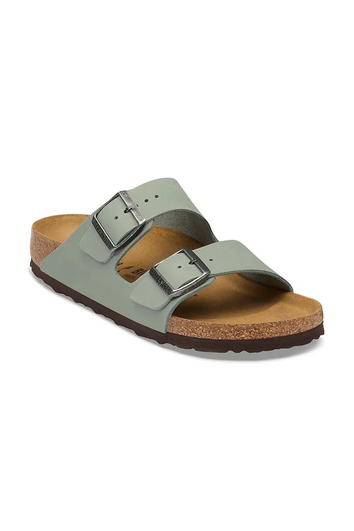 Birkenstock чехли от кожа Arizona Oiled Leather