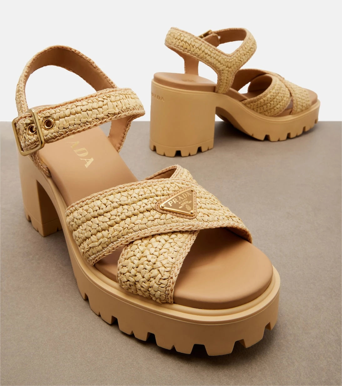Prada - Tığ işi sandaletler