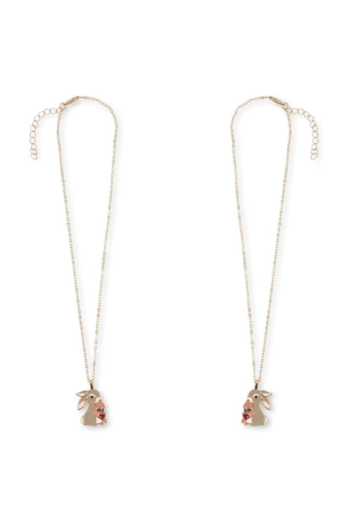 Детско колие Konges Sløjd BUNNY BESTIE NECKLACE (2 броя)