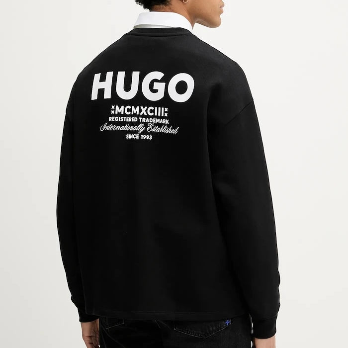 HUGO Blue erkek pamuk Naviu
