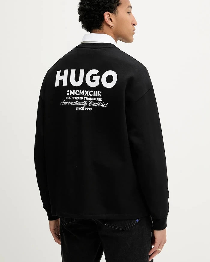 HUGO Blue erkek pamuk Naviu