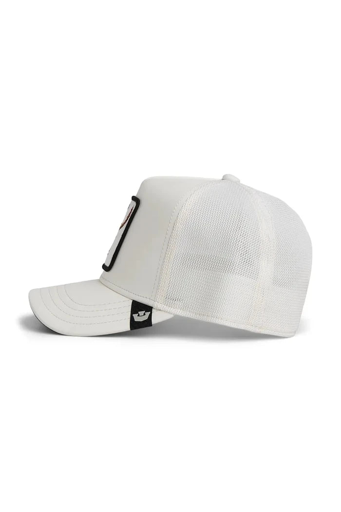 Goorin Bros Şapka trucker Faux Leather Bull Skull