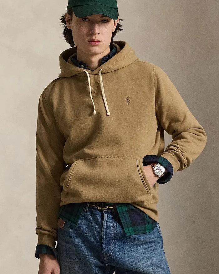 Polo Ralph Lauren erkek pamuklu kapüşonlu sweatshirt