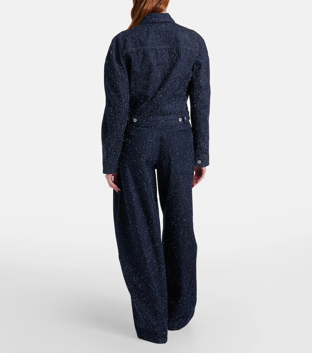 Jacquemus - Logo barrel-leg jeans