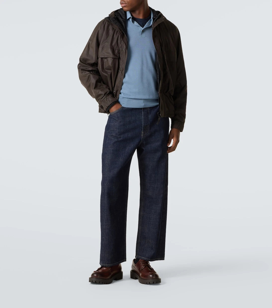 Thom Sweeney - Yün polo kazak