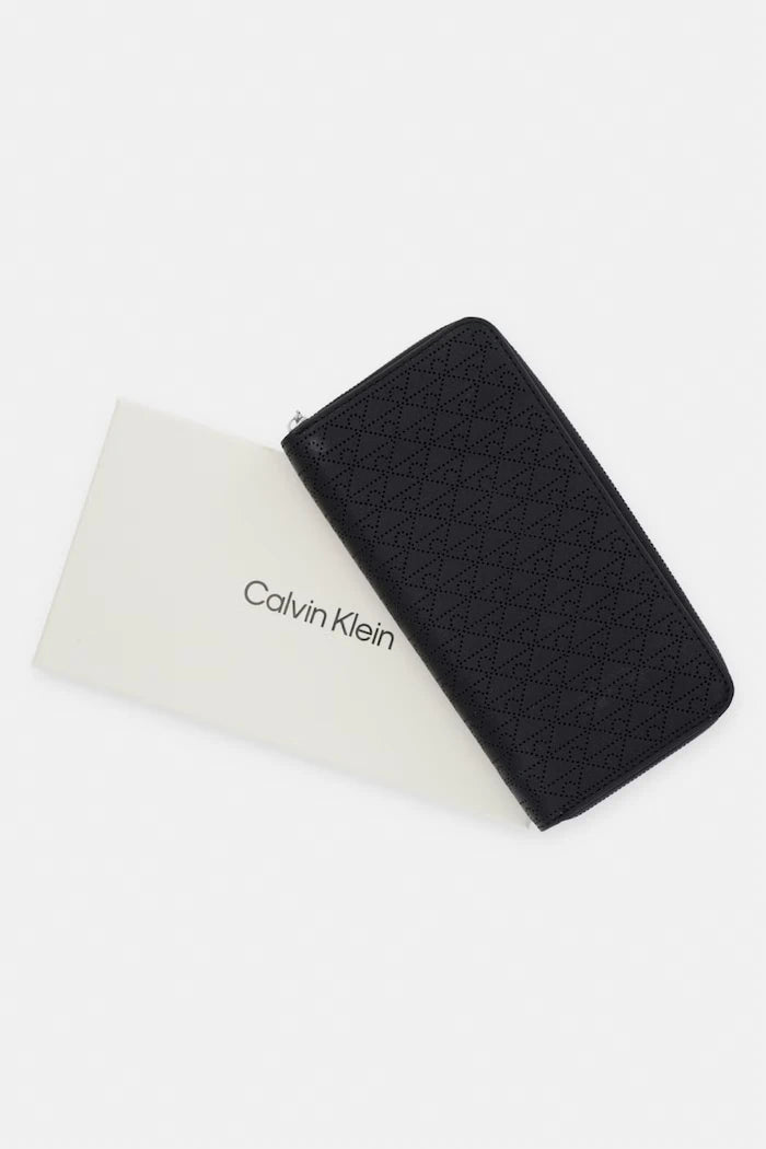 Calvin Klein портфейл RFID дамски от кожа