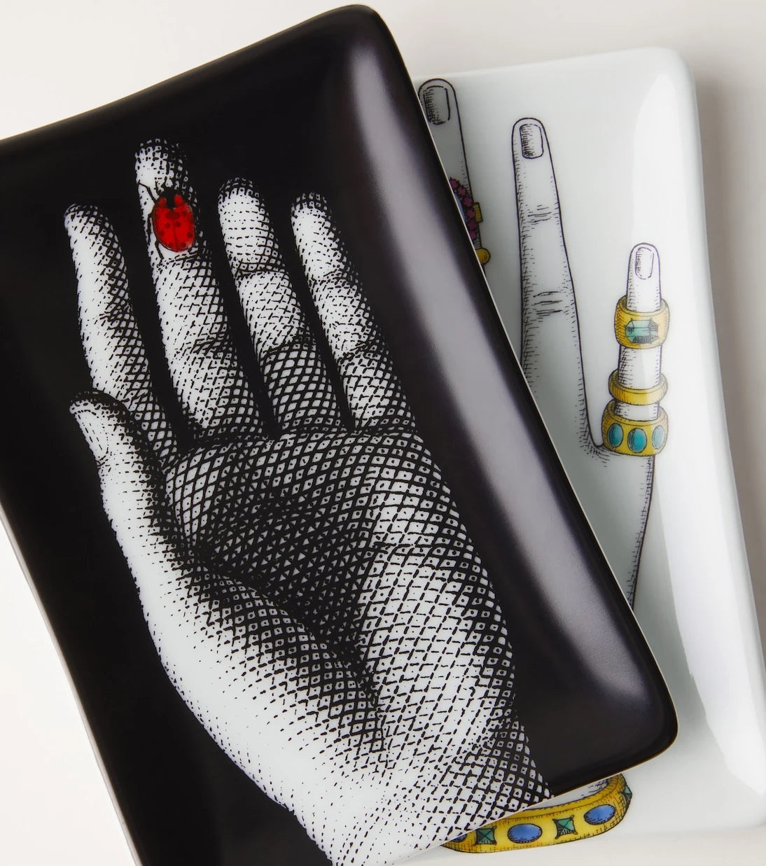 Fornasetti - Mano Con Coccinella seramik küllük