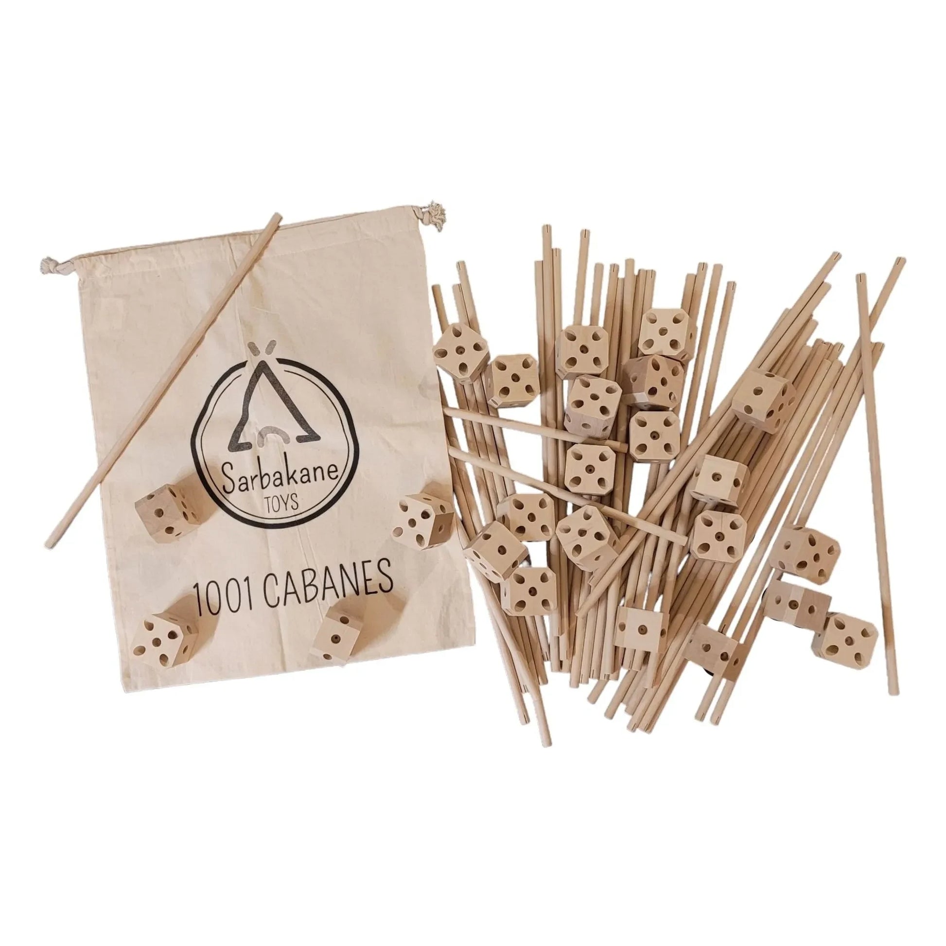 Sarbakane - Cabin to build - Squirrel Pack - 72 pieces