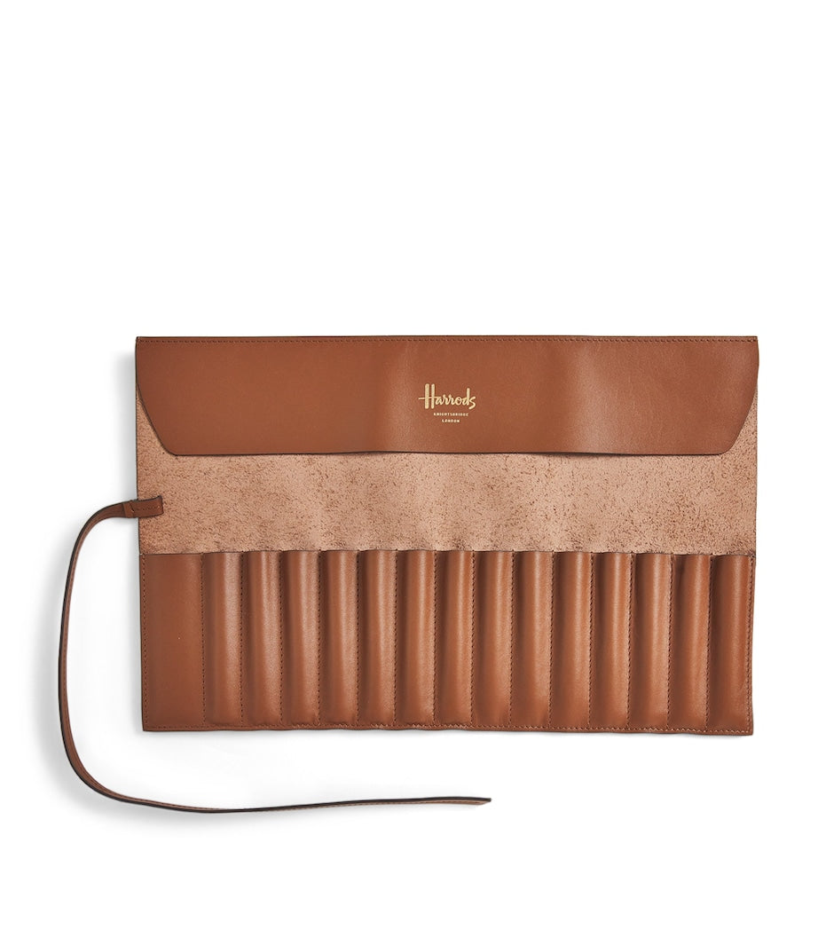 Leather Pencil Wrap TAN