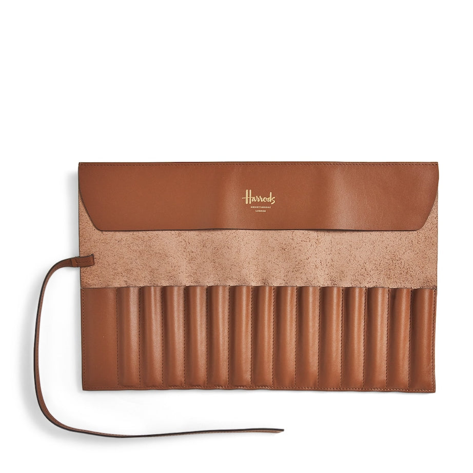 Leather Pencil Wrap TAN
