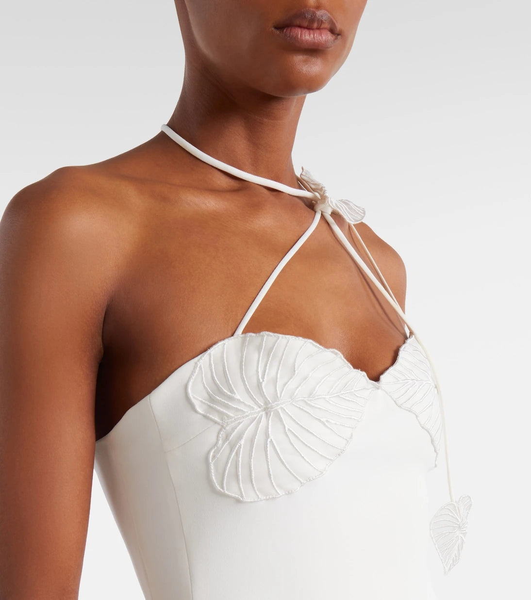 David Koma - Embroidered gown