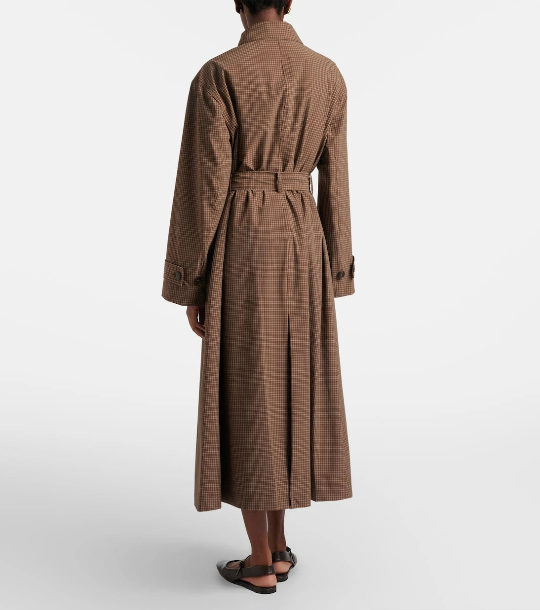 Róhe - Checked belted coat