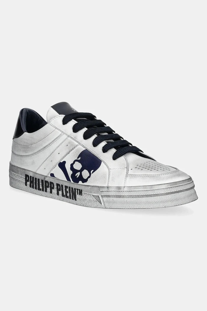 Кожени маратонки Philipp Plein Lo-Top Retrokickz TM