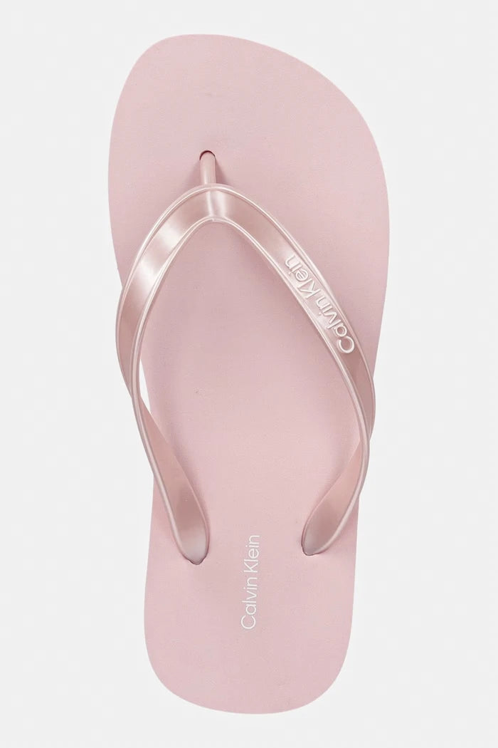 Calvin Klein Kadın Terlik FLIP FLOP TPU METALLIC