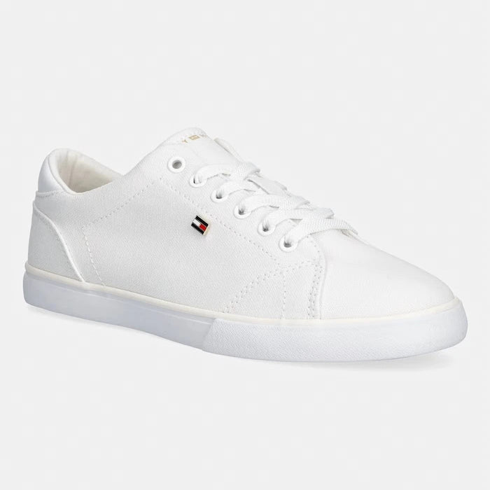 Tommy Hilfiger TH LOW PROFILE VULC CANVAS ниски кецове дамски