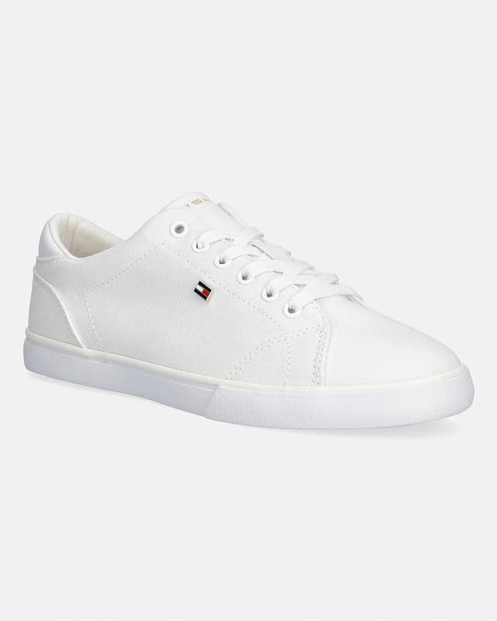 Tommy Hilfiger TH LOW PROFILE VULC CANVAS kadın düşük kesim spor ayakkabı