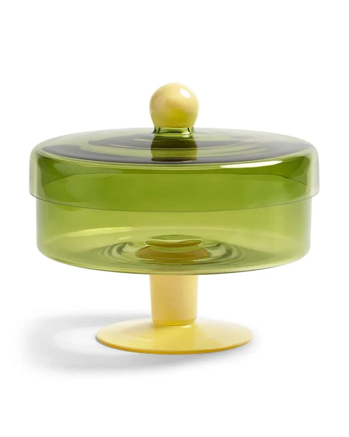 Kapaklı pasta standı &k amsterdam duo green 1,65 L