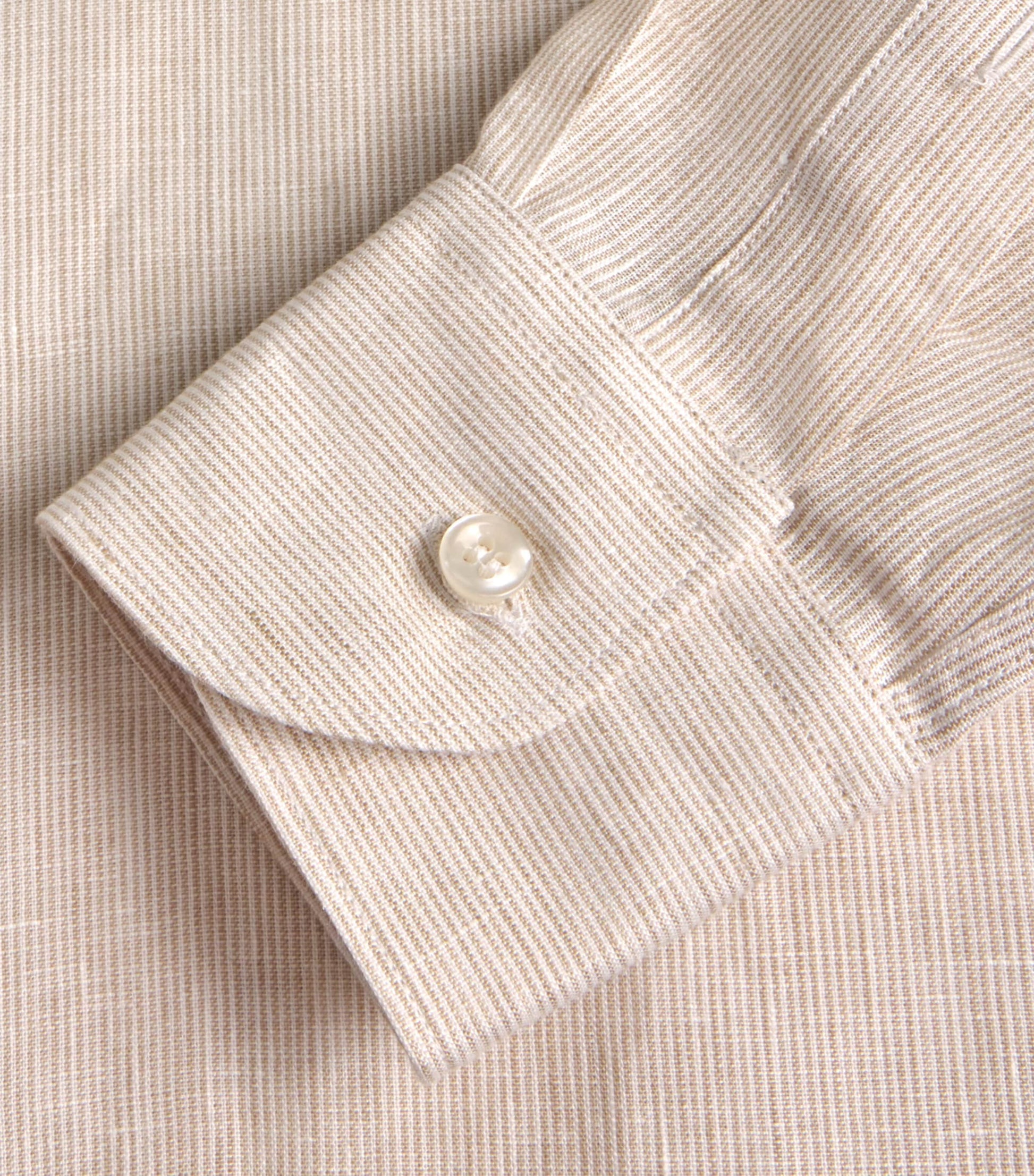 Paul & Shark Linen Stripe Shirt