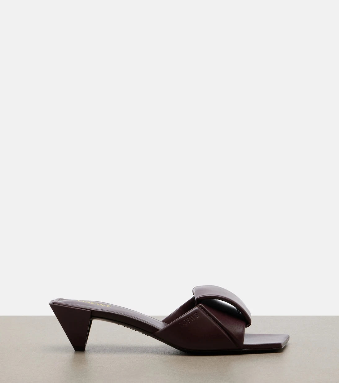 Loewe - Origami leather mules