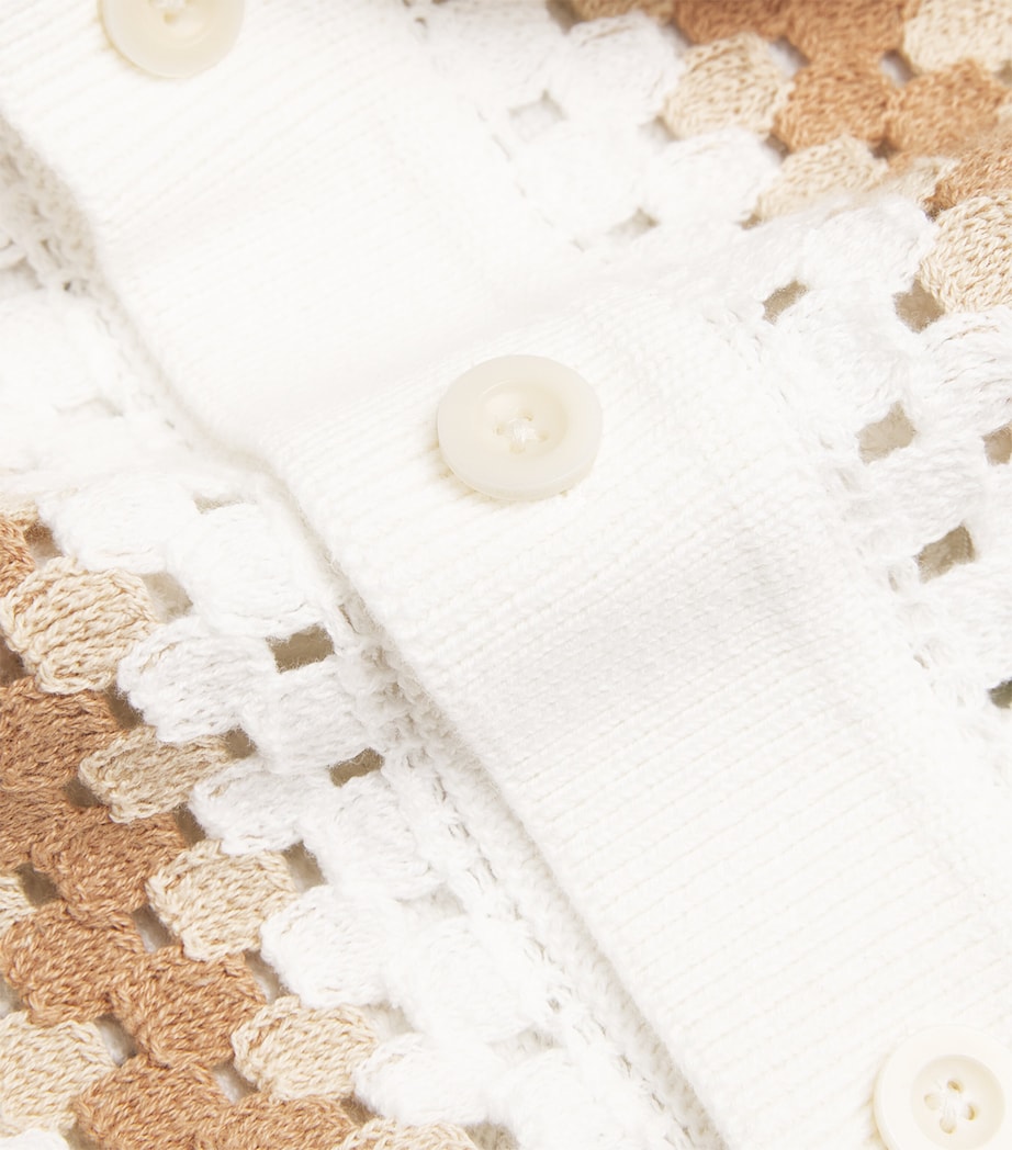 Cotton Crochet Marques Cardigan