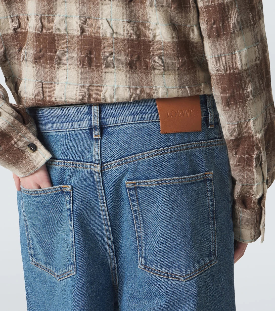 Loewe - Anagram straight jeans
