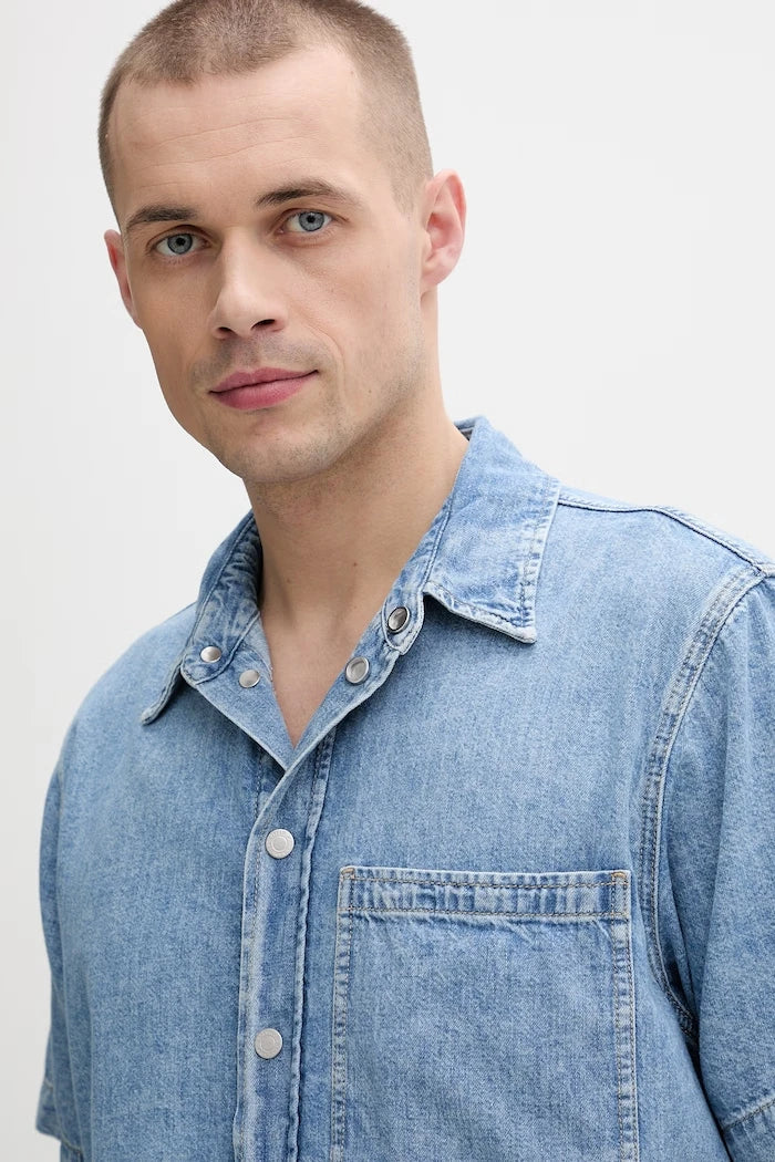 Karl Lagerfeld Jeans риза мъжка от памук