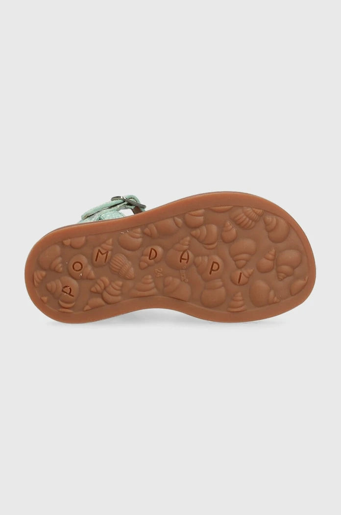 Детски сандали от кожа Pom D'api