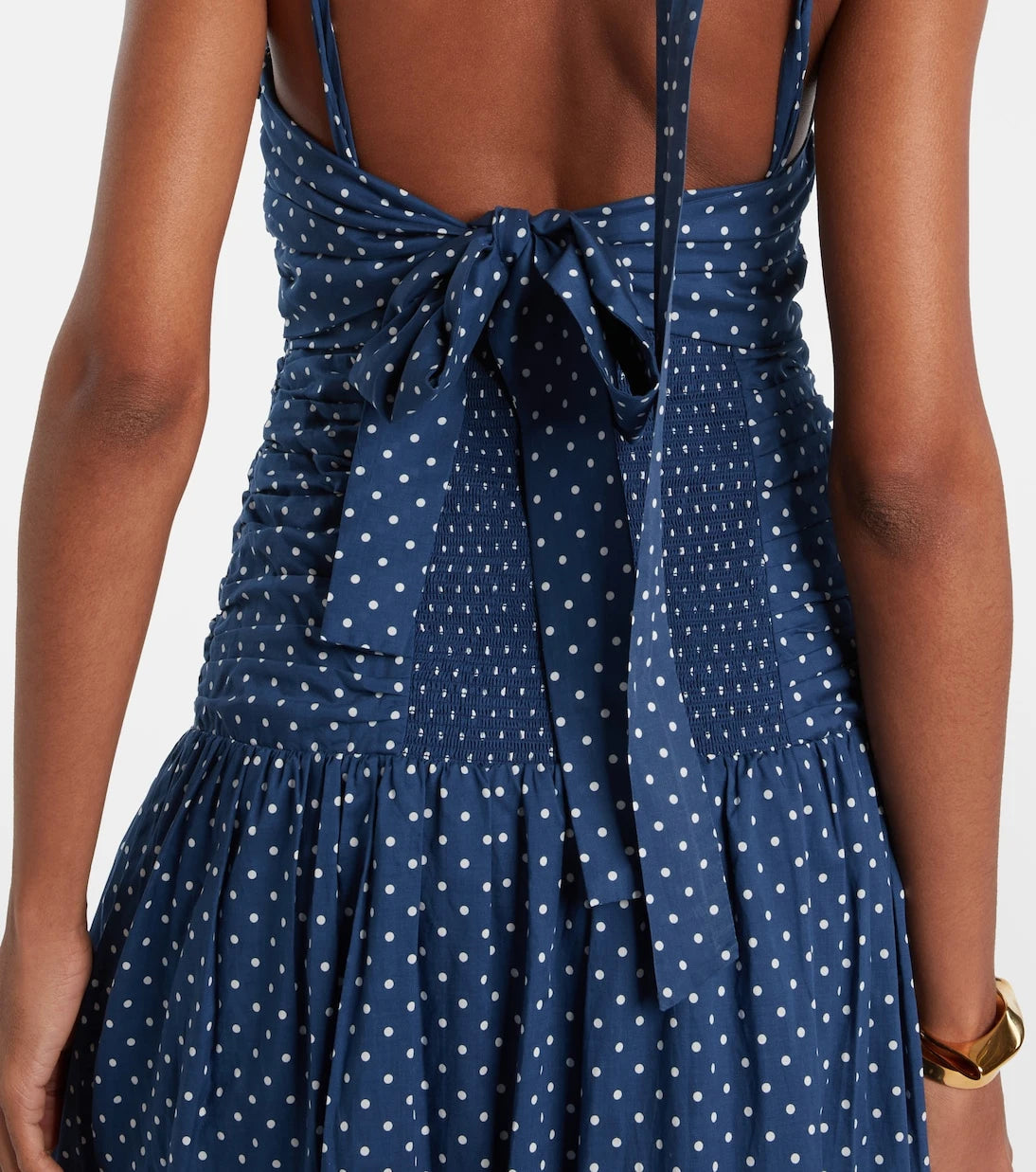 Posse - Edie polka-dot midi dress