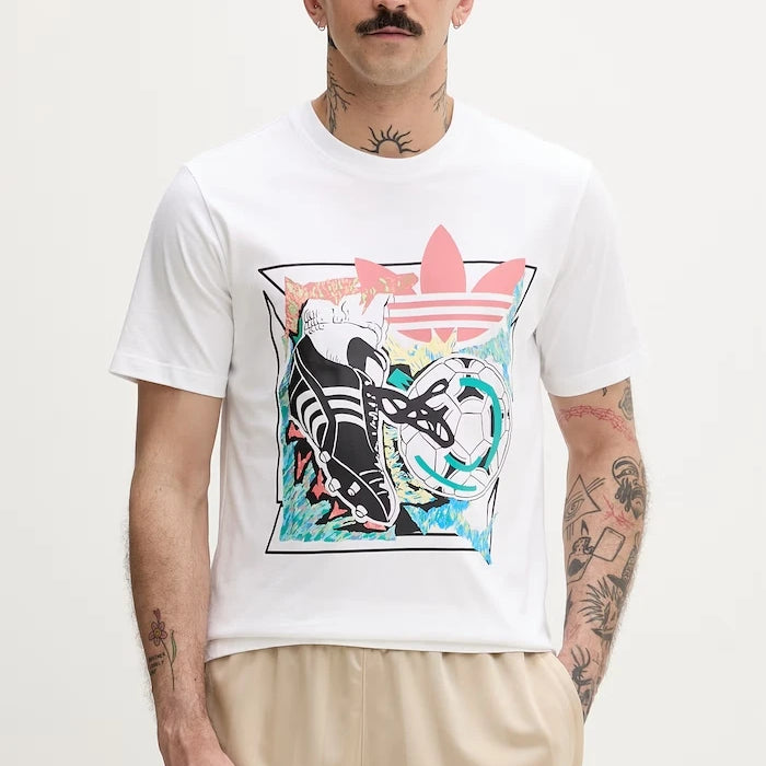 adidas Originals erkek pamuklu Anime tişört