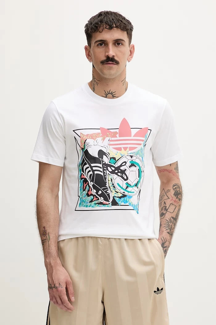 adidas Originals erkek pamuklu Anime tişört