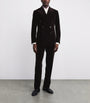 Velvet Double-Breasted Kent Suit Jacket
