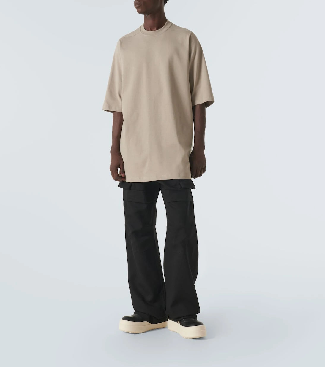 Rick Owens - Jump oversized cotton jersey T-shirt
