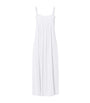 White Cotton Juliet Long Chemise