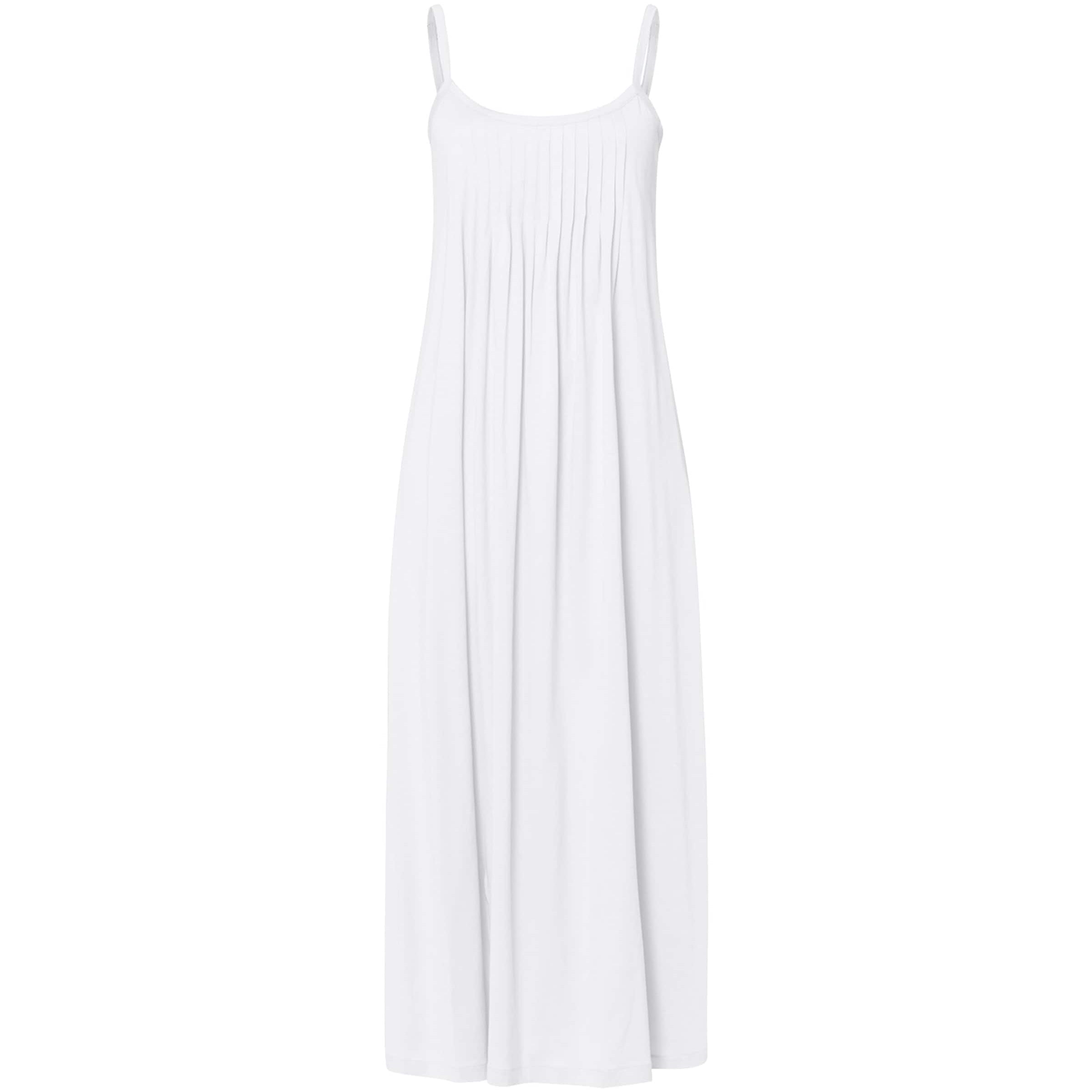 White Cotton Juliet Long Chemise