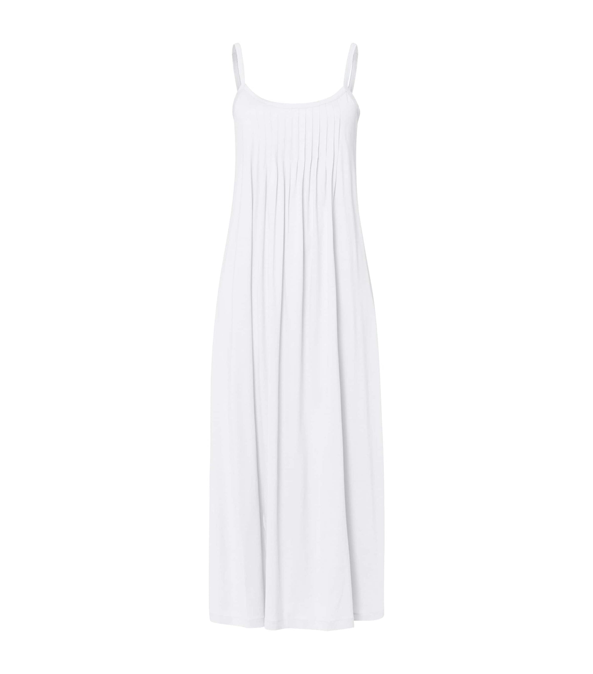 White Cotton Juliet Long Chemise