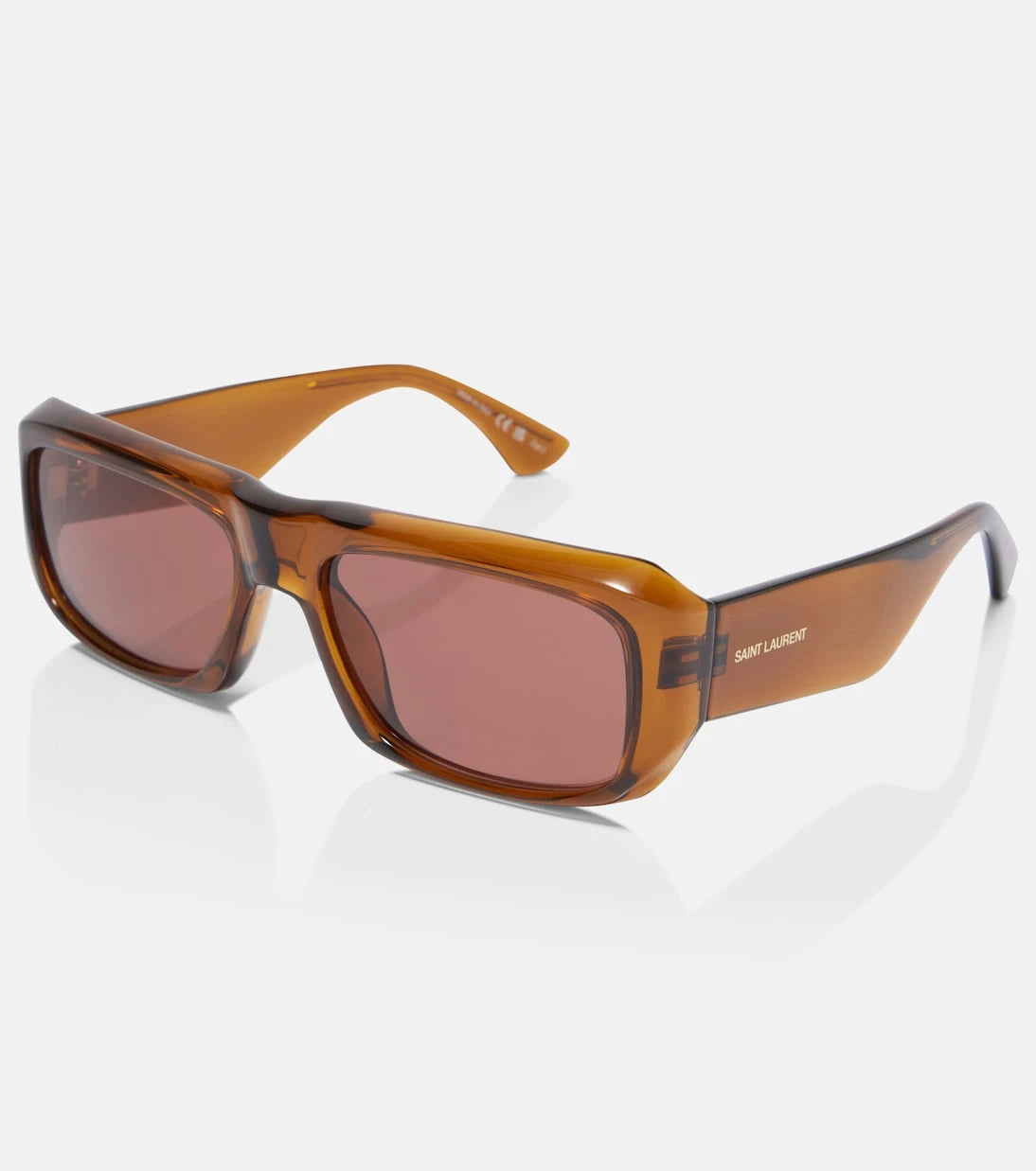 Saint Laurent - SL Logo rectangular sunglasses