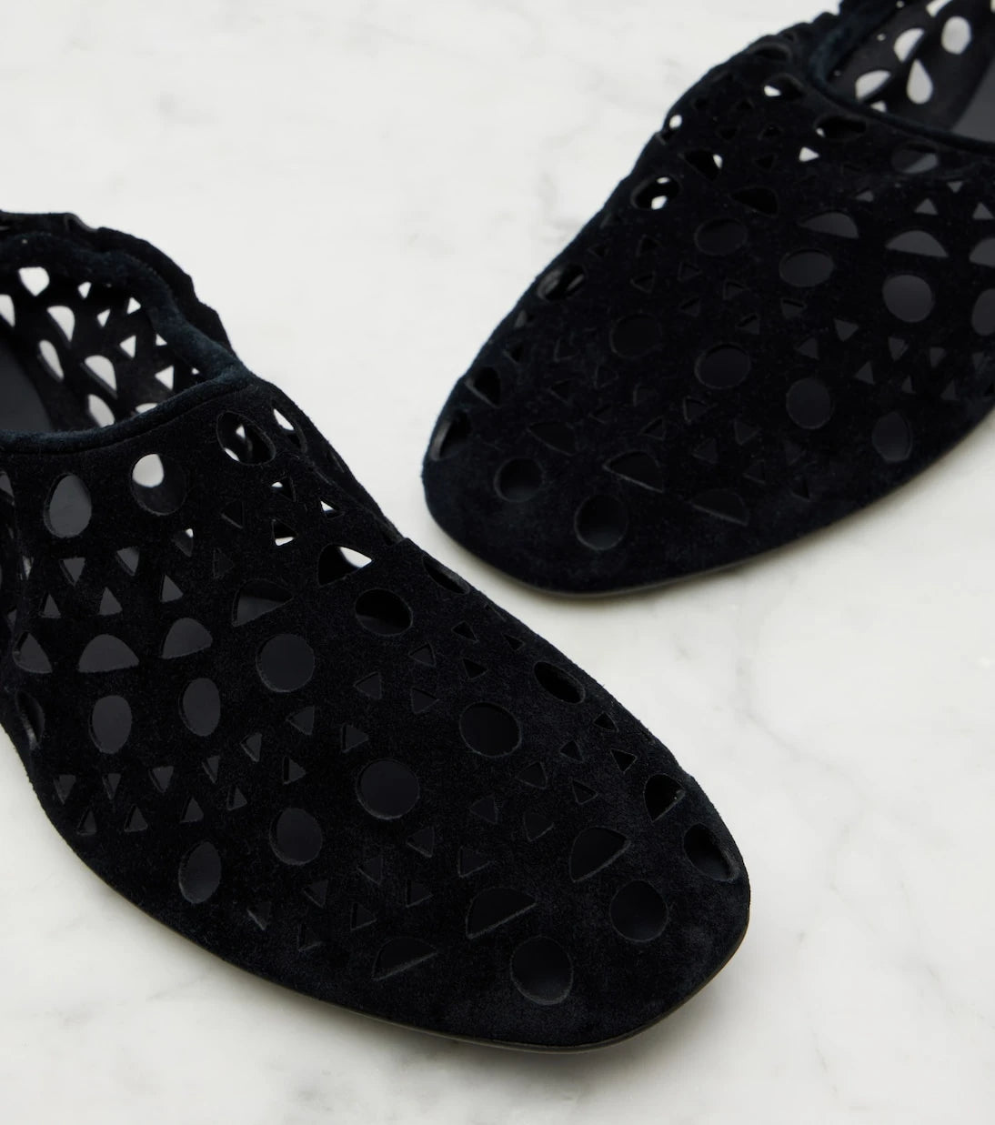 Alaïa - Vienne suede ballet flats