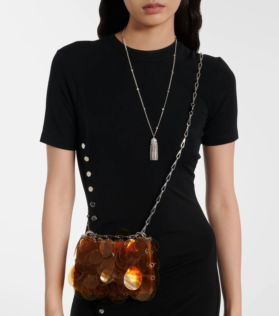 Rabanne - Sparkle sequined shoulder bag