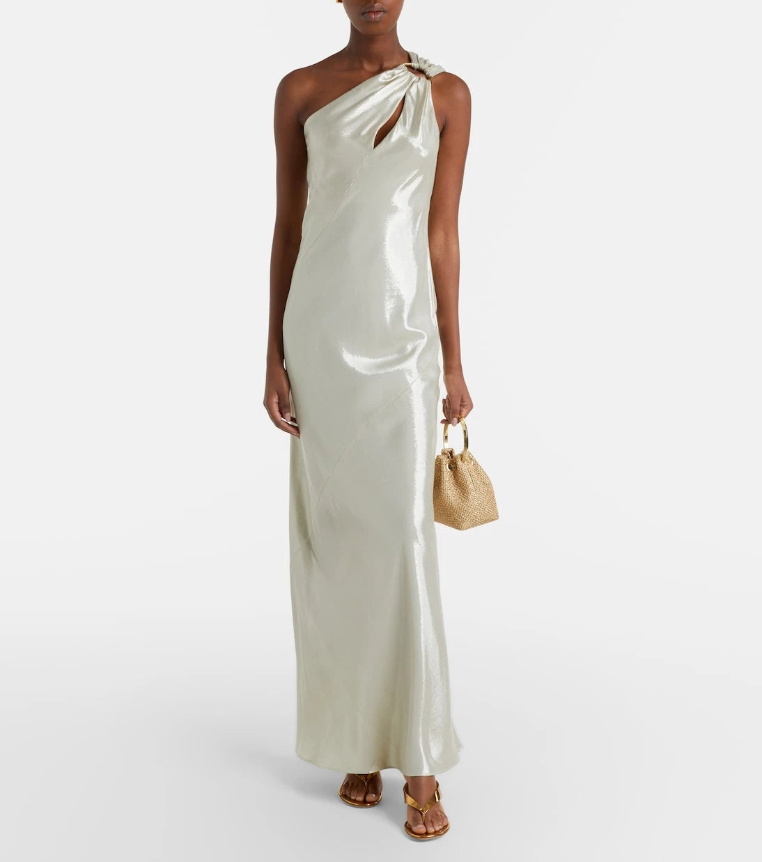 Max Mara - Odissea one-shoulder gown