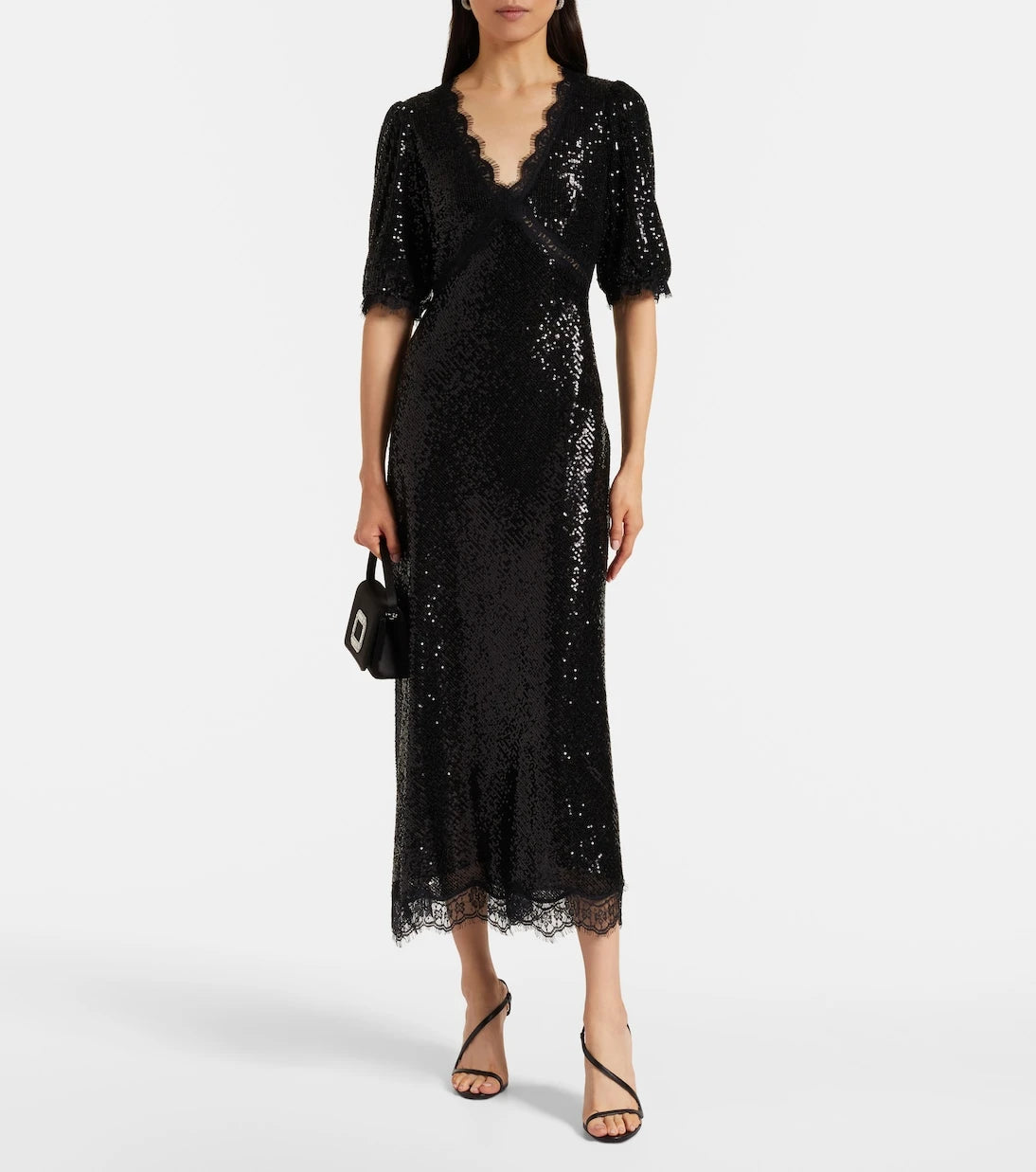 Rixo - Verena sequined maxi dress