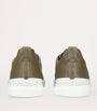 Crocodile Leather Triple Stitch SECONDSKIN Sneaker
