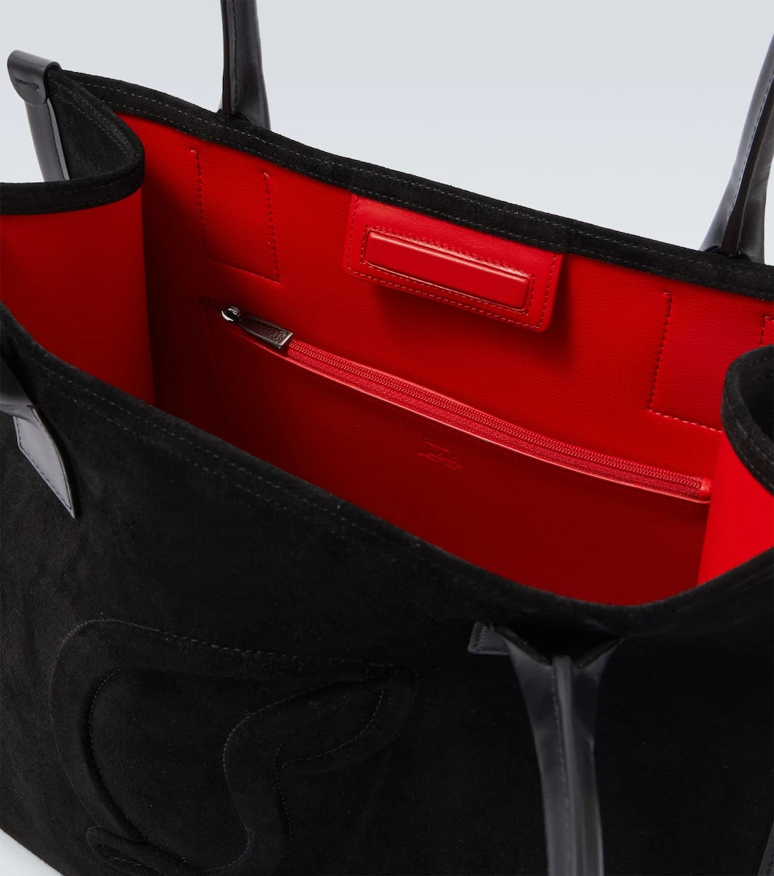 Christian Louboutin - By My Side suede tote bag