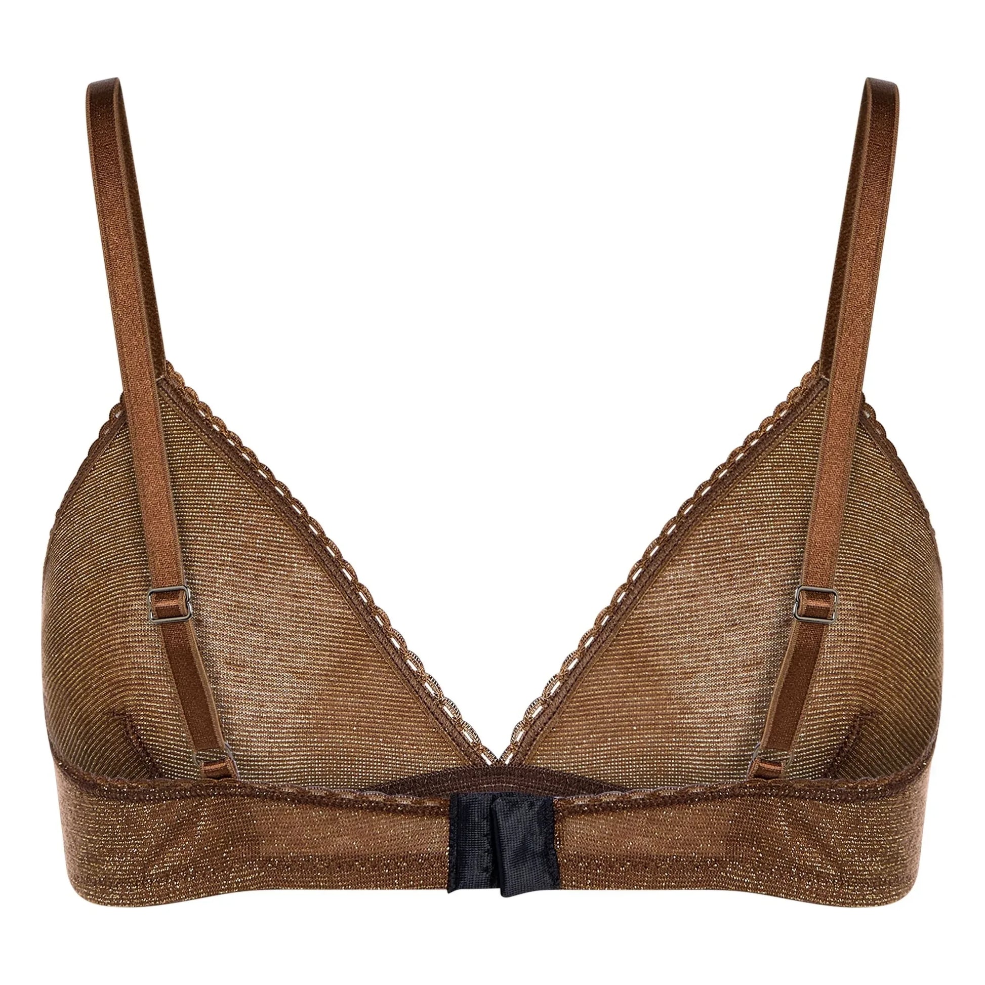 Momoni - Amethist Metallic Bra | Tabacco